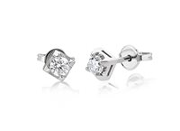 Earrings Crieri Woman in White Gold Diamante 0.15 Ct OPLICK015WG1000